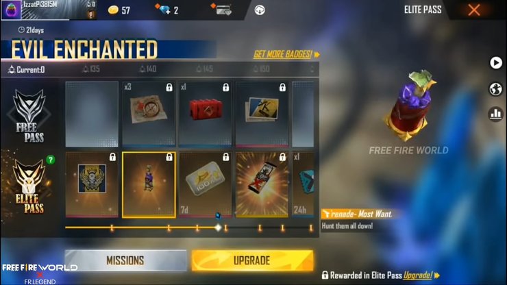 Most Wanted Grenade skin