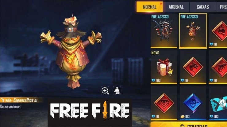 Flaming Scarecrow grenade skin