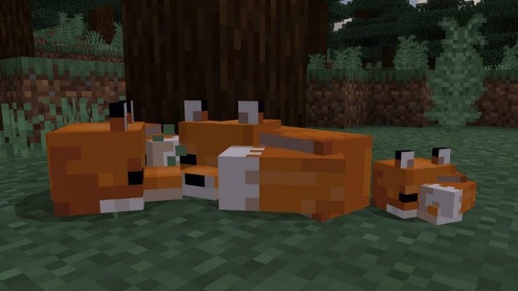 How To Tame A Fox The Cutest Animal In Minecraft