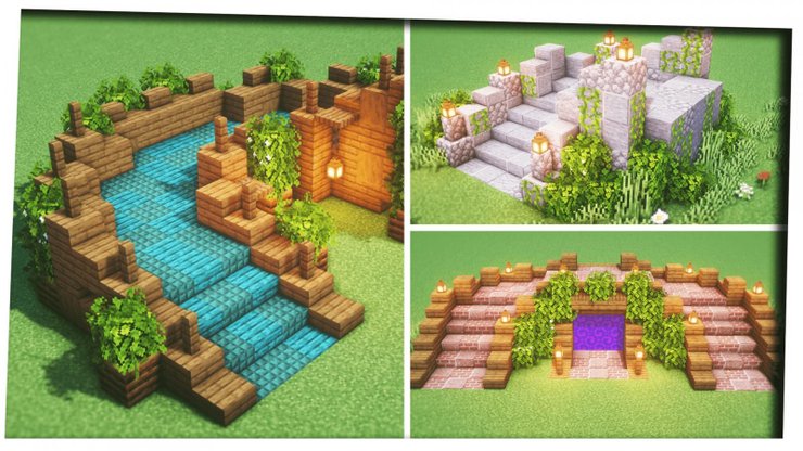 Stairs Minecraft Garden