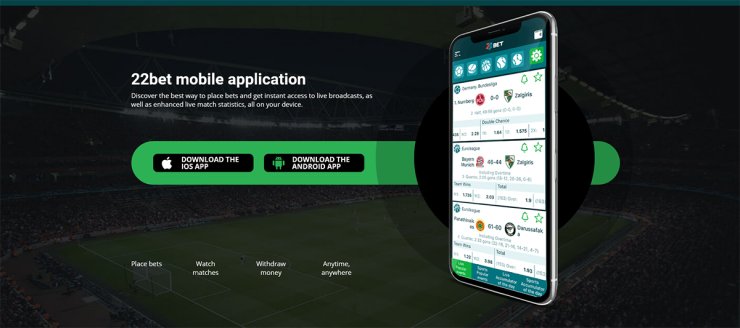 22bet App For Android