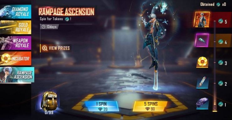 Rampage Ascension Spin