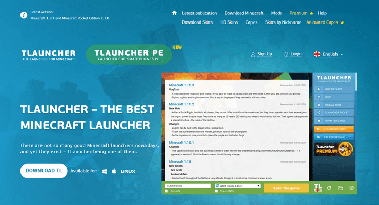 tlauncher minecraft for android