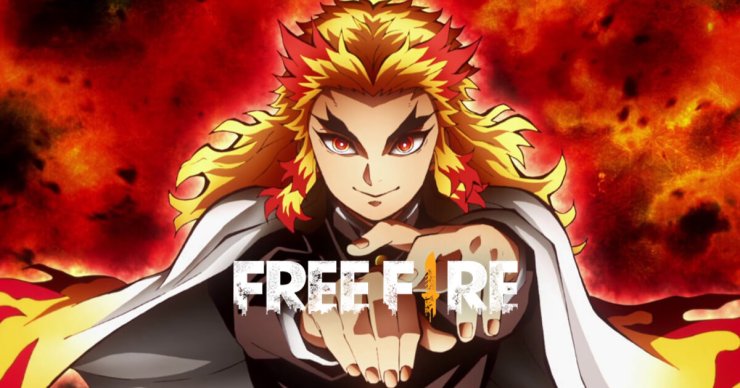 Free Fire Demon Slayer Rengoku