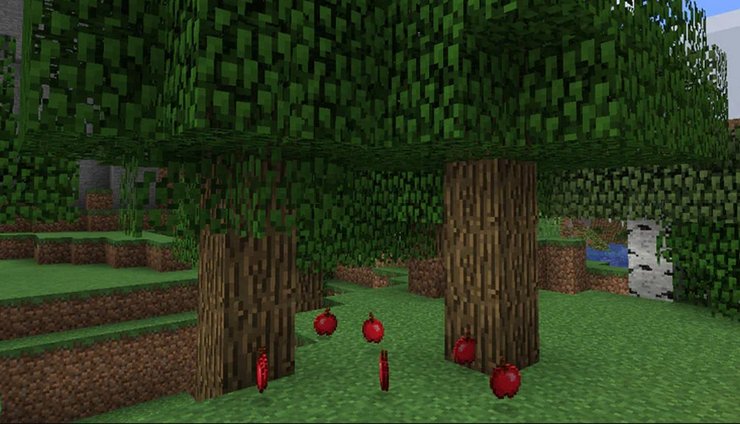 Apples Falling From Trees