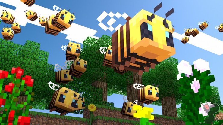 Bees In Minecraft