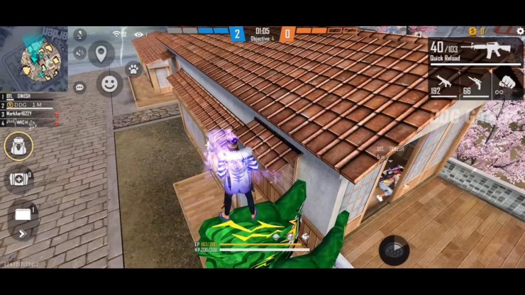 Free Fire hidden location