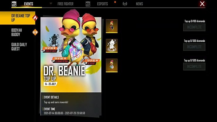 Dr Beanie Top Up