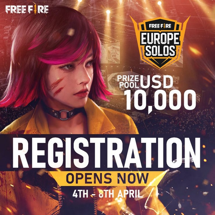 Free Fire Europe Solos Tournament