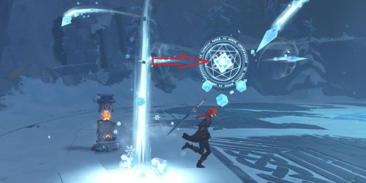 Genshin Impact Cryo Hypostasis