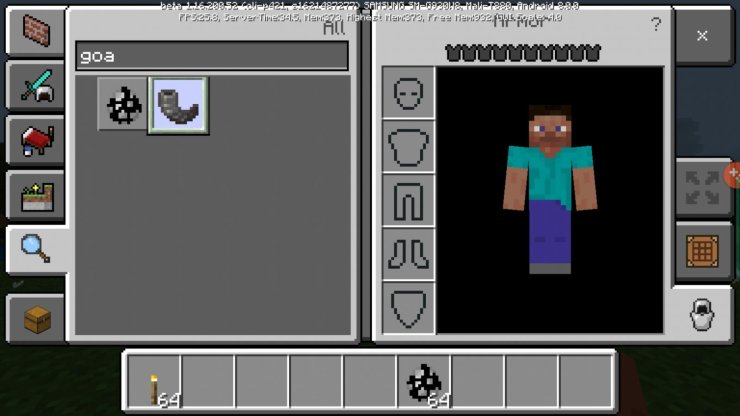 Can You Collect Goat Horn In The Current Version Of Minecraft? - GUU.vn