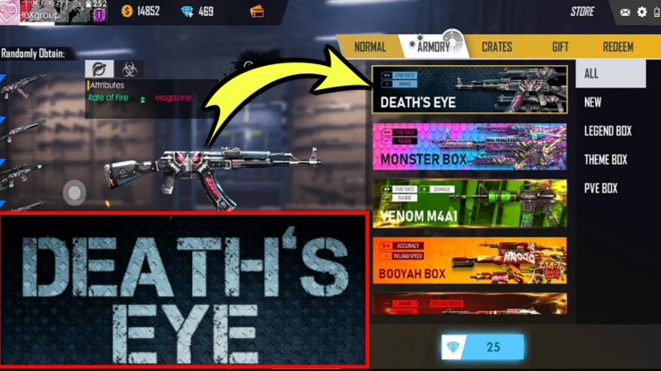 Deaths Eyes Loot Crate Code