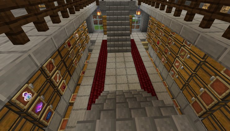 Item Sorter Minecraft Storage Room