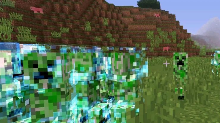 Charged Creeper Ingame