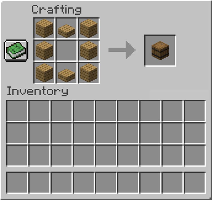 How To Craft Barrels In Minecraft Are They Better Than Normal Chest