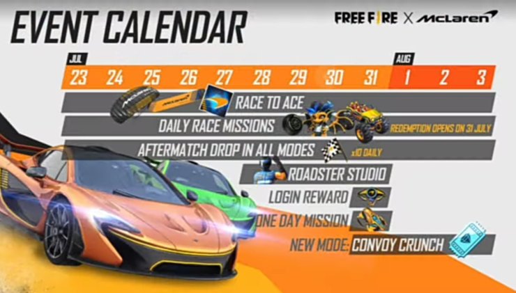 Mclaren Event Calendar