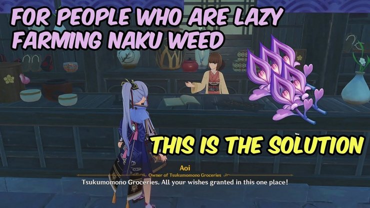 How to find naku weed genshin