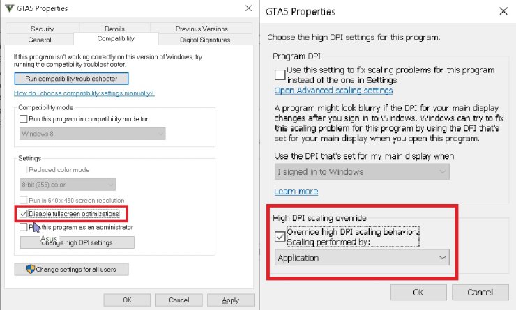 PC setting to run GTA 5 smoothly