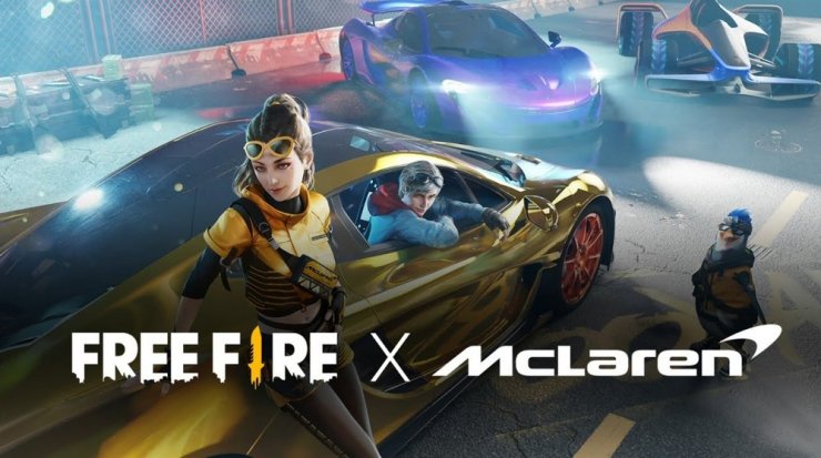 Mclaren X Free Fire