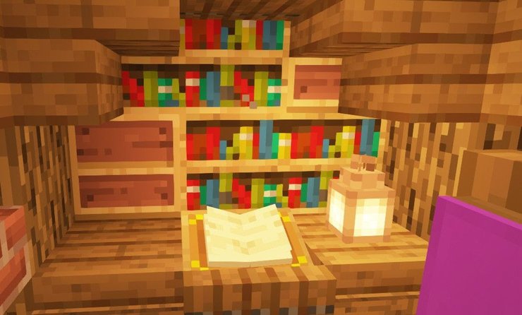 Bookshelf Minecraft