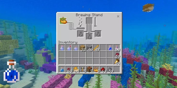 potion of water breathing minecraft