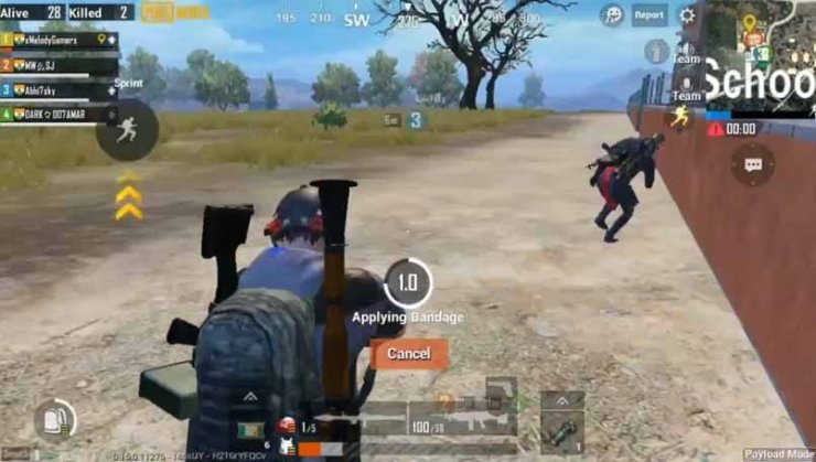 Heal While Moving
