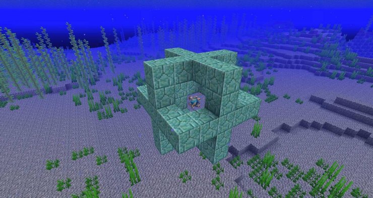 How To Build A Conduit In Minecraft To Create An Underwater Base
