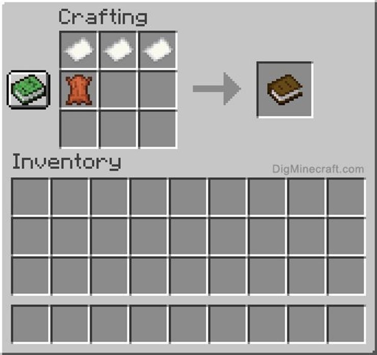 what are books for in minecraft