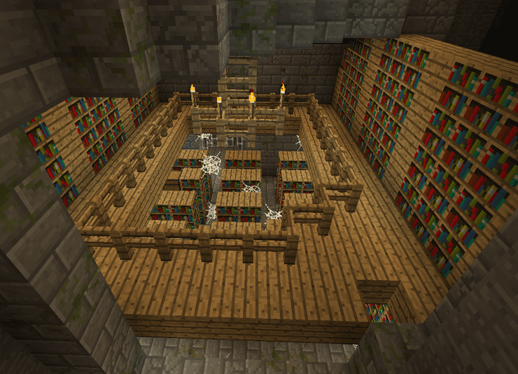 Minecraft Stronghold Library