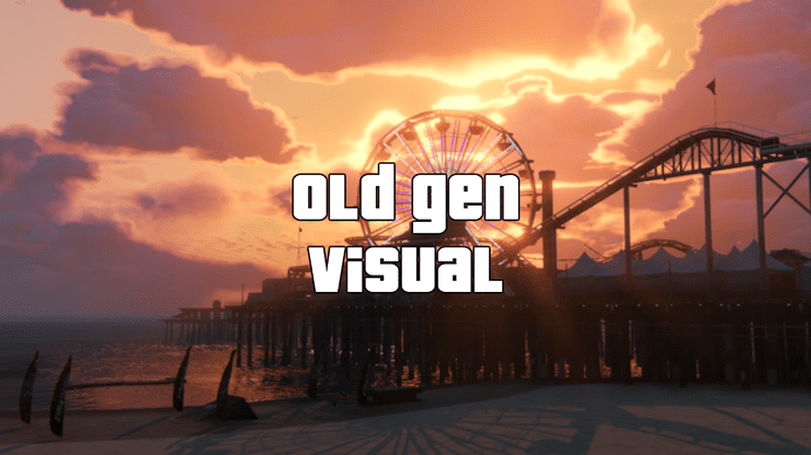 Old Gen Visual graphics mod GTA 5