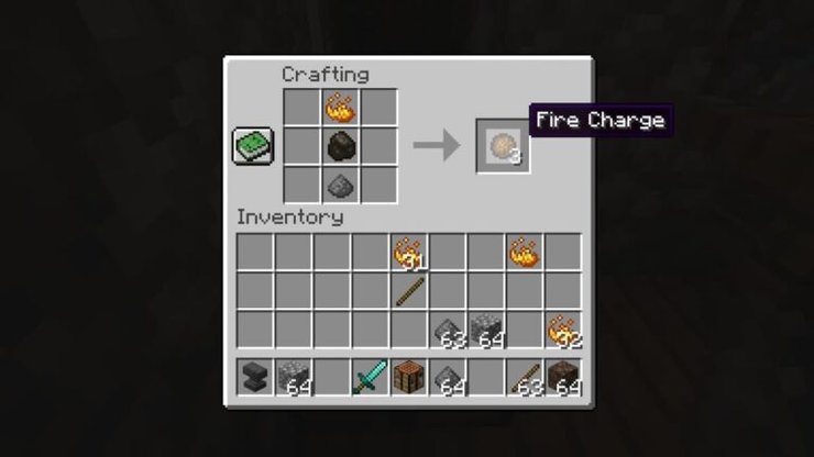 Fire Charge Recipe