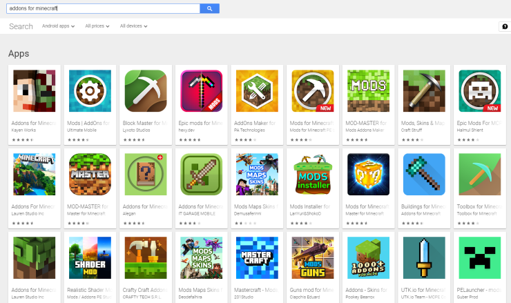 Mods for Minecraft PE for Android - Free App Download