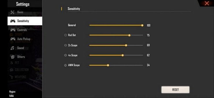 Best Free Fire Sensitivity Settings For Auto Heads