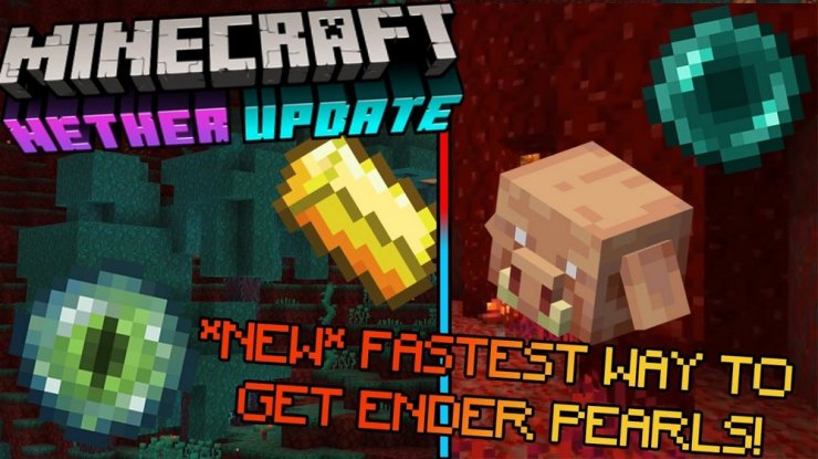 How To Get Ender Pearls FAST (And Easy) in Minecraft 1.16+ 