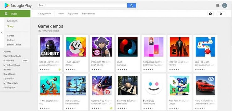 Google Play Instant