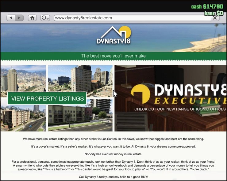 Dynasty 8 Web