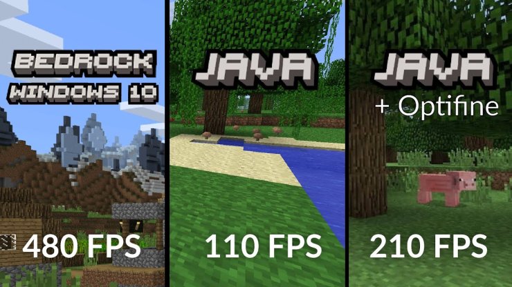 Minecraft Java Edition vs Minecraft Bedrock vs Minecraft Pocket