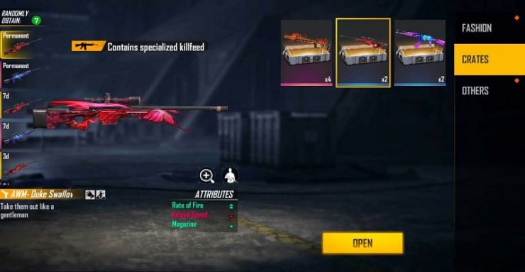 Swallowtail Loot Crate