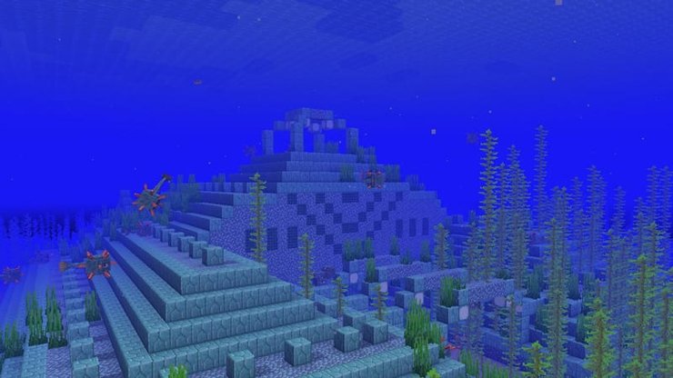 Ocean Monument in Minecraft