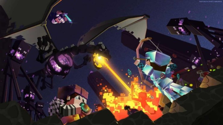 Minecraft's Ender Dragon boss gets a makeover for update 1.9