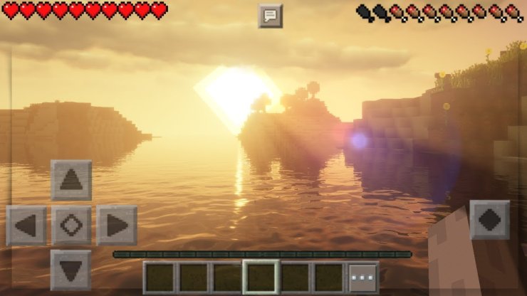 shader for minecraft pocket edition version 1.8.0