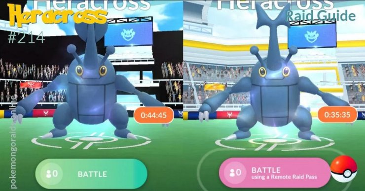 Pokemon Go Heracross Raid