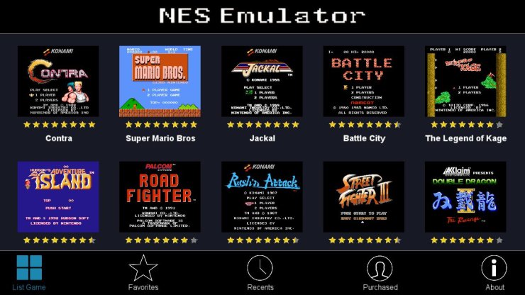 nes games emulator online