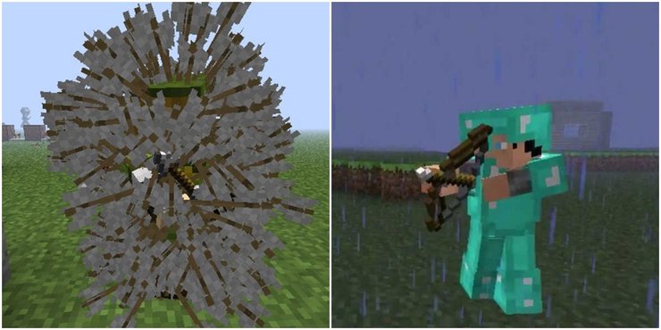 Minecraft Every Bow Enchantment 
