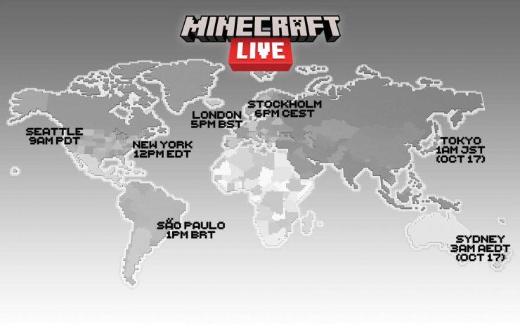 Minecraft Live 2021 Time