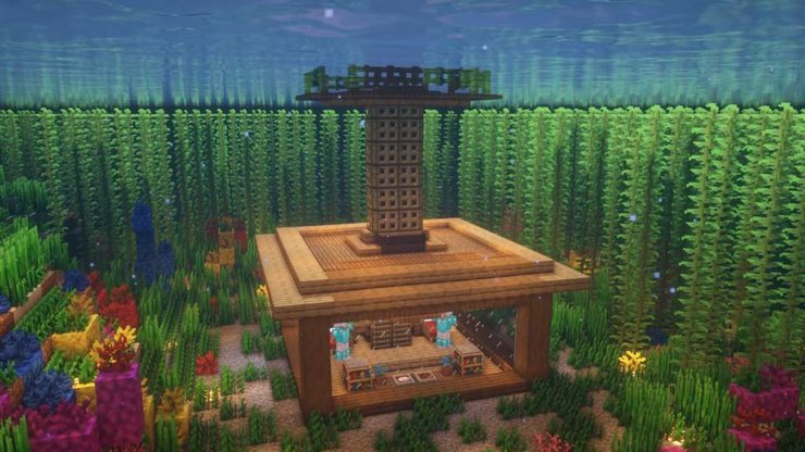 Simple Underwater Base 