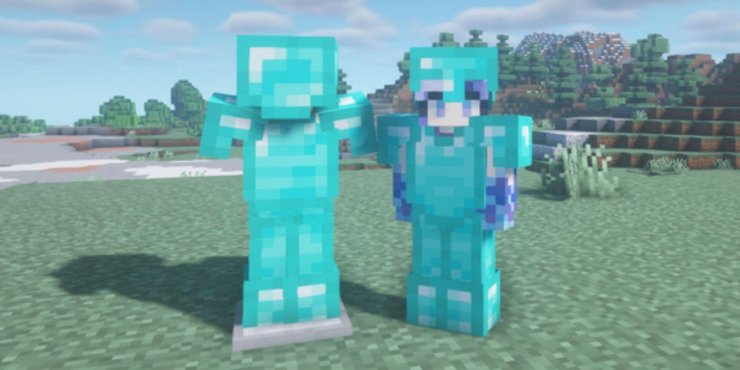 Minecraft Diamond Armor Set