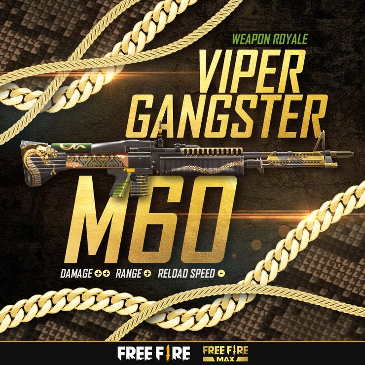 M60 Viper Gangster Weapon Royale 1