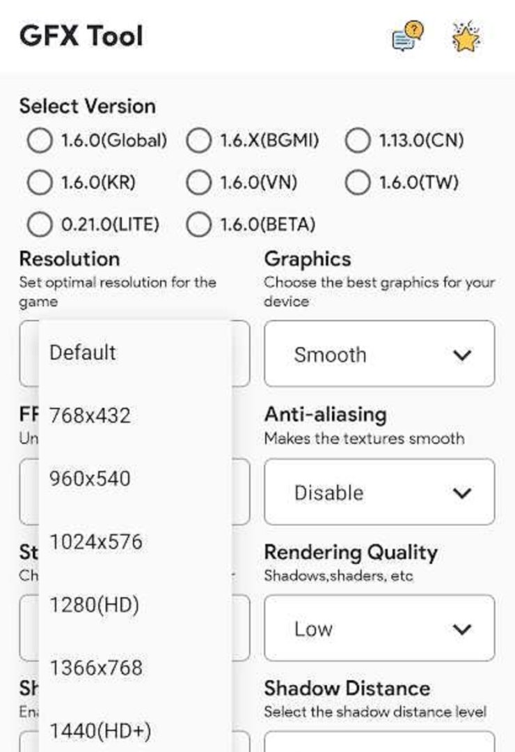 Gfx Tool For Bgmi 