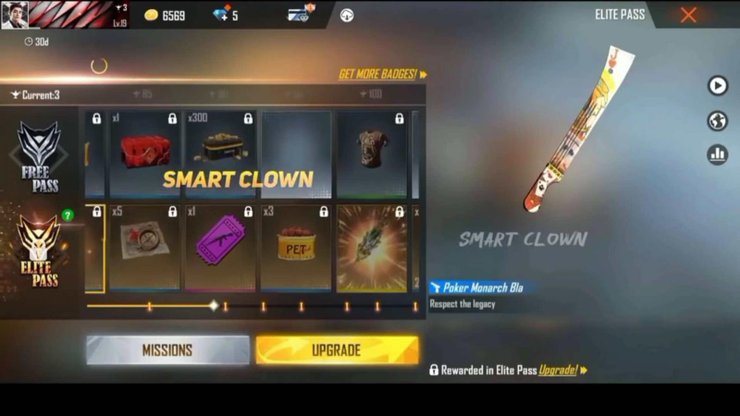 Elite Pass Free Fire December Rewards 2